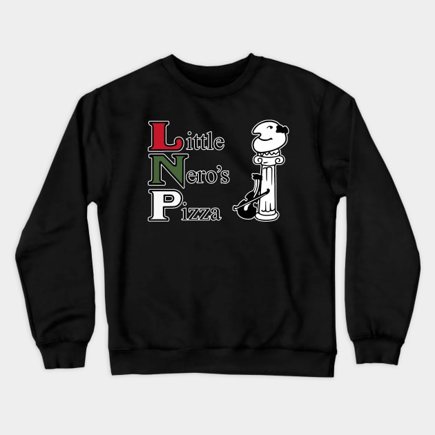 Little Nero's Pizza Crewneck Sweatshirt by Scar